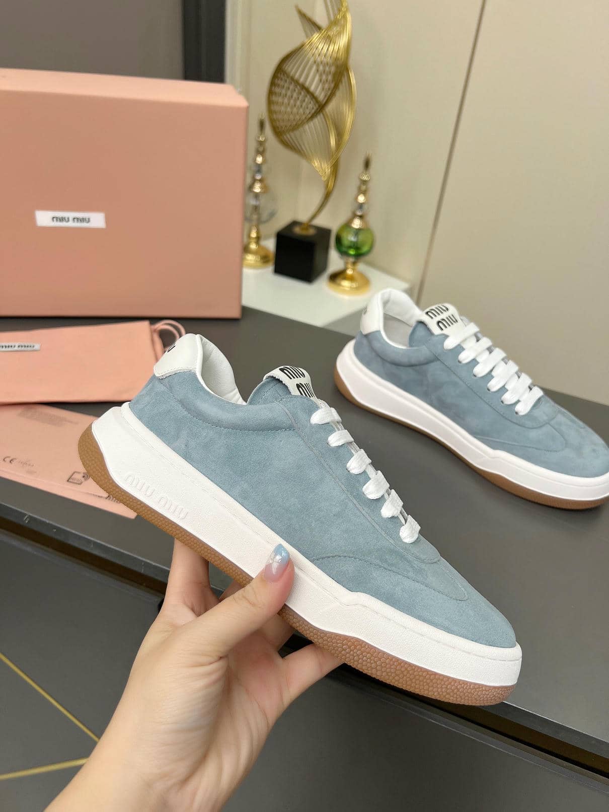 Miu Miu German training shoes3-42
